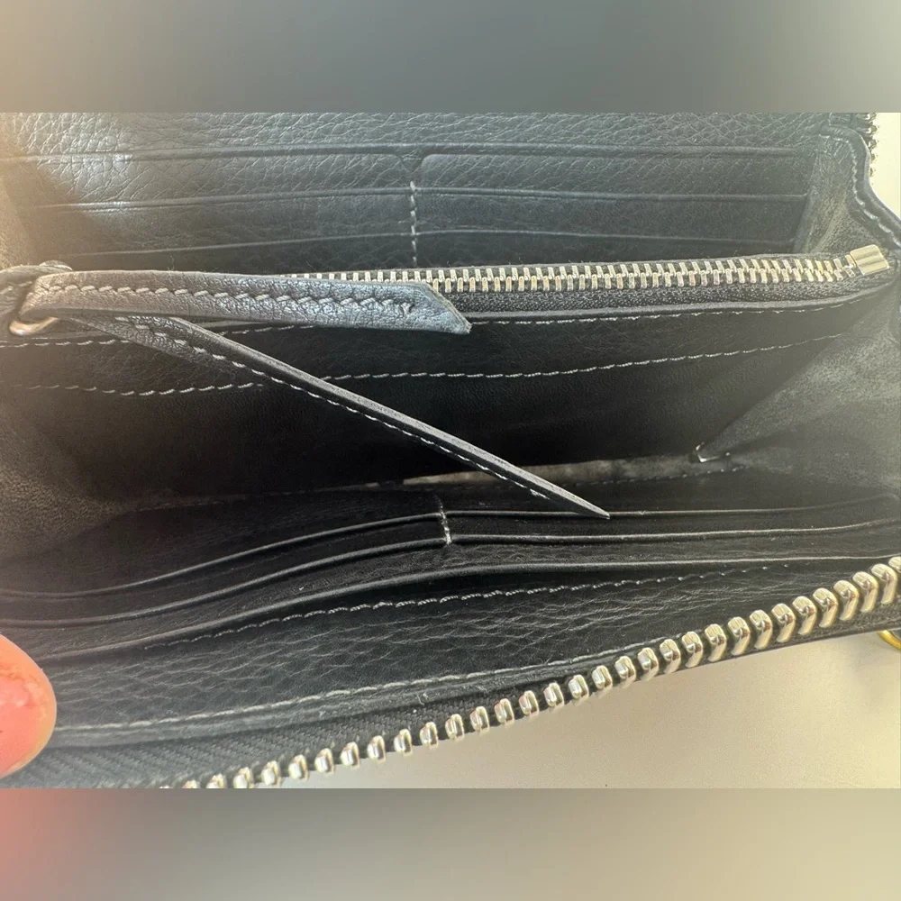 Chloé Paddington Rare Two-Tone Studded Zip Wallet Key Detail Chloé Continental - Picture 8 of 16